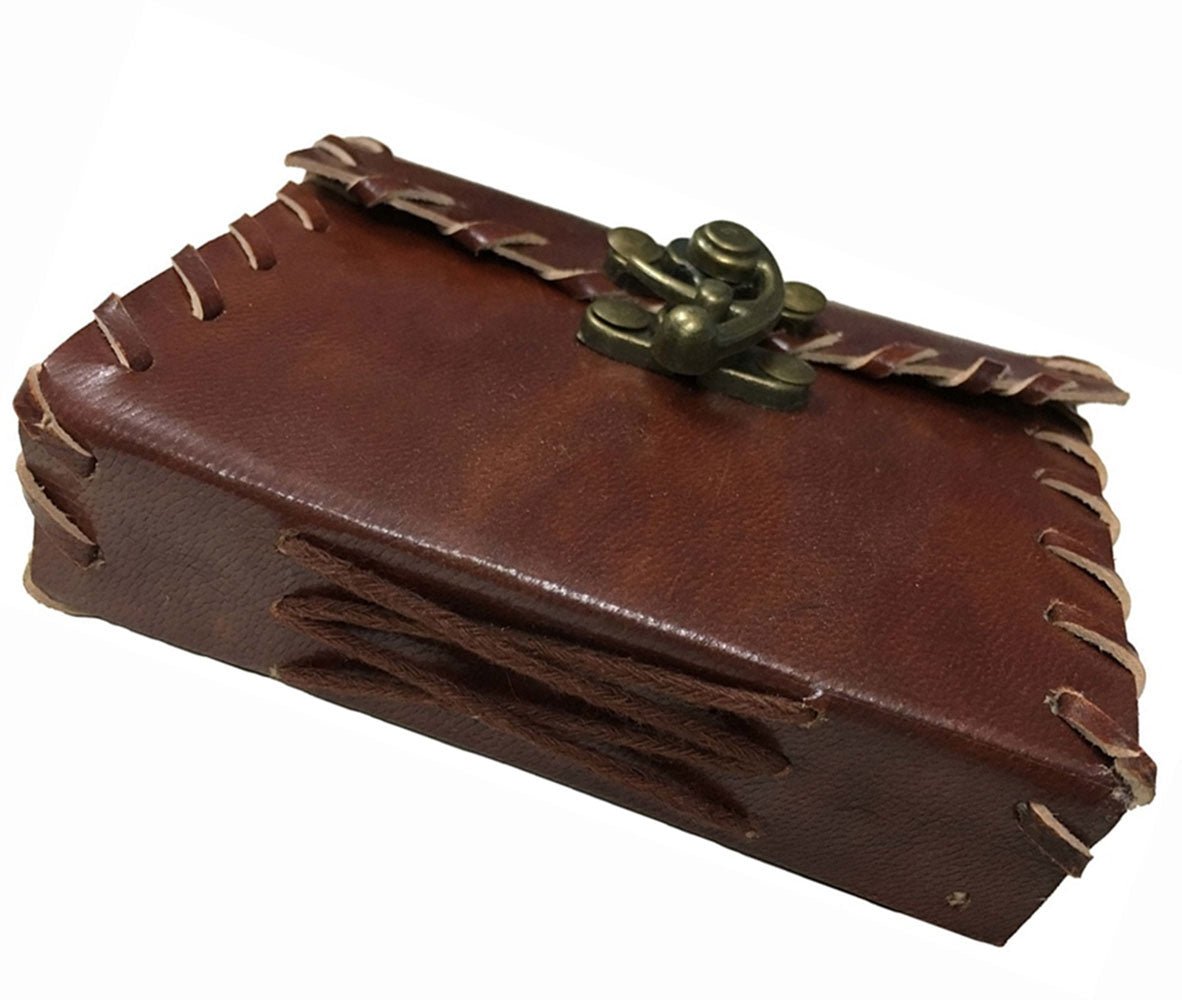 1842 Poetry Leather Journal, 3 1/4 x 4 - 13 Moons
