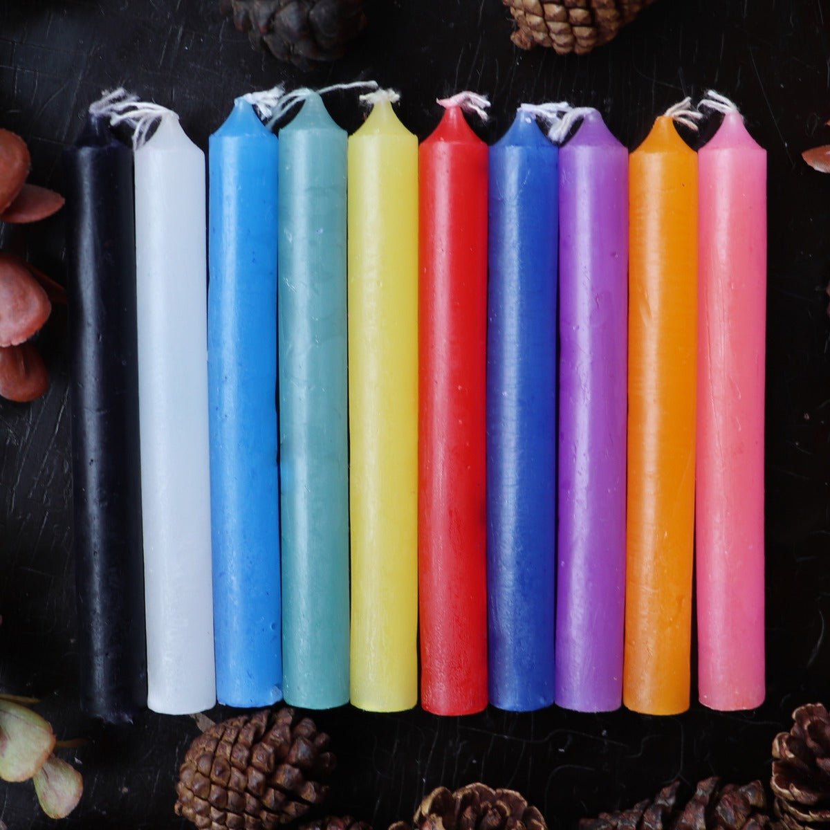 20 Candle Set, 10 colors - 13 Moons