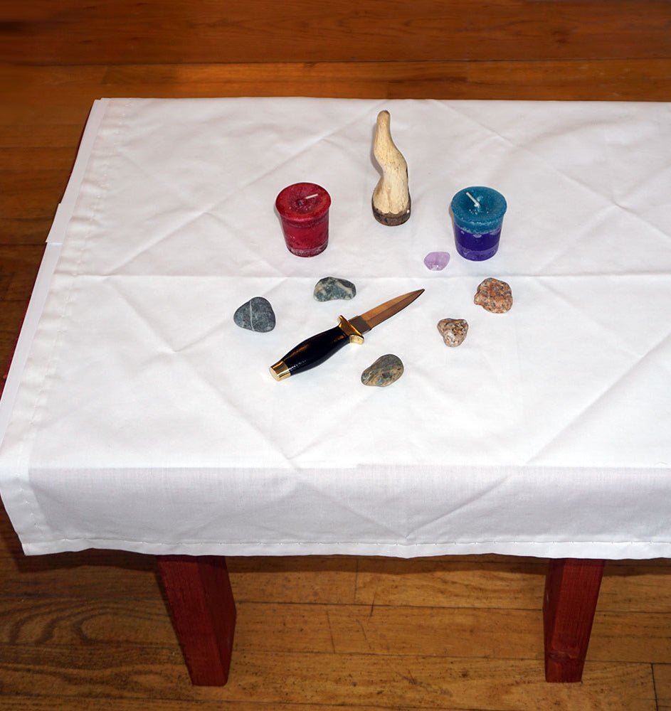 36 inch Handmade Altar Cloth - 13 Moons