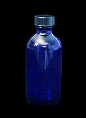 4 oz Cobalt Bottle - 13 Moons