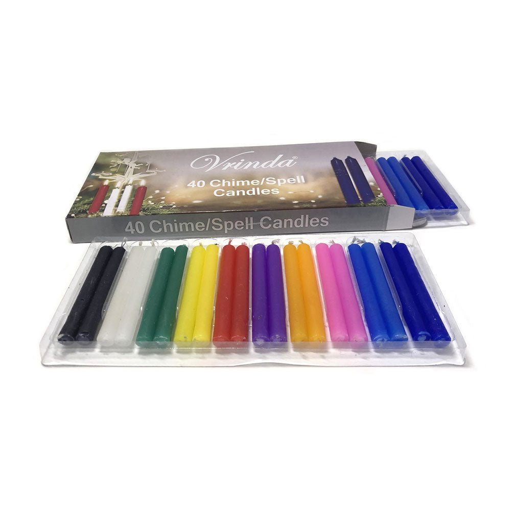 40 Candle Set, 10 colors - 13 Moons