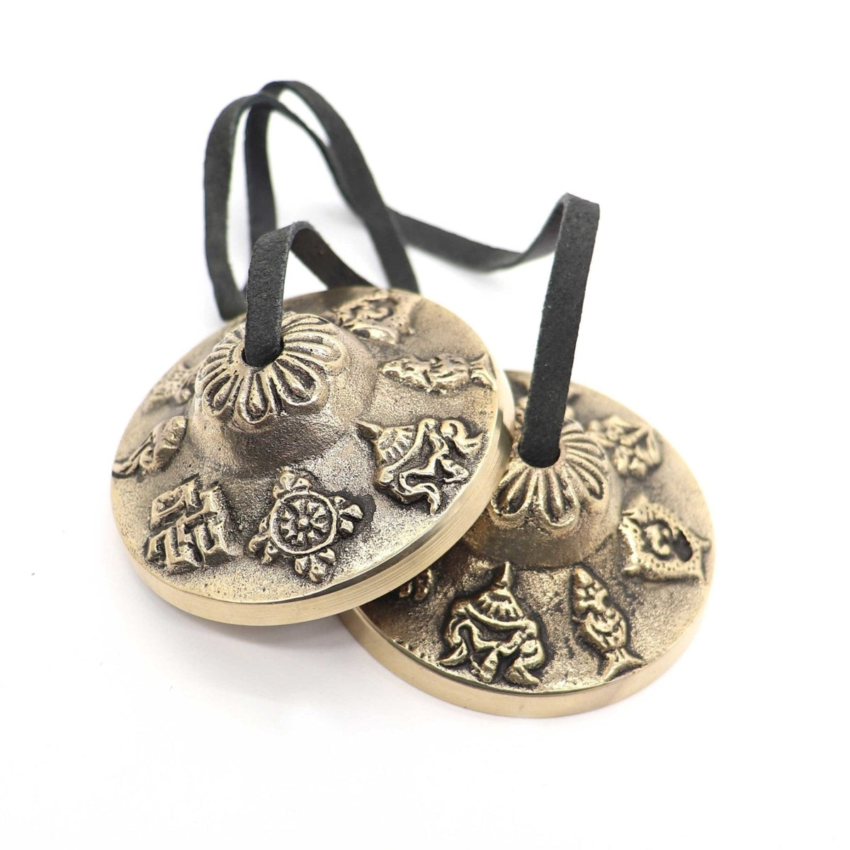 8 Auspicious Tibetan Tingshas - 13 Moons