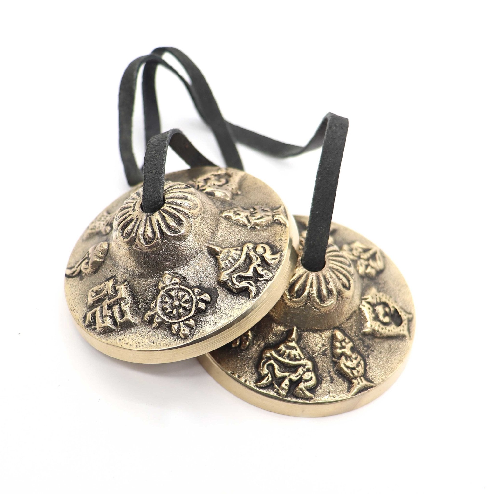 8 Auspicious Tibetan Tingshas - 13 Moons