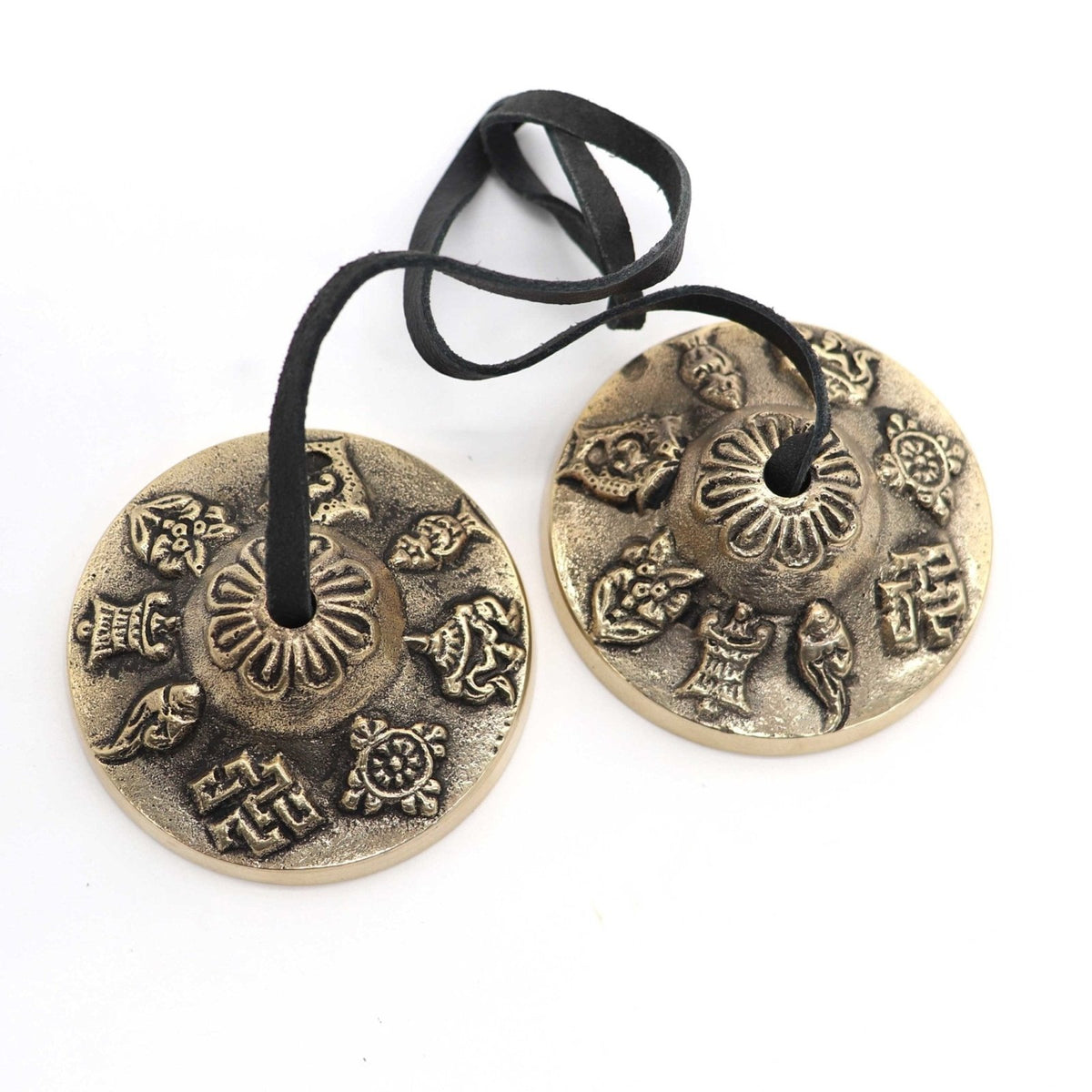 8 Auspicious Tibetan Tingshas - 13 Moons
