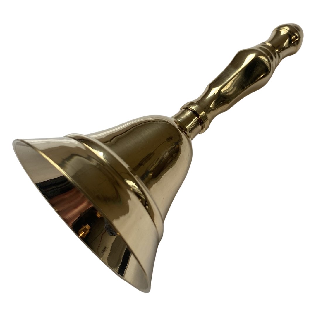 Brass Altar Bell with Wood Handle PNG Images & PSDs for Download
