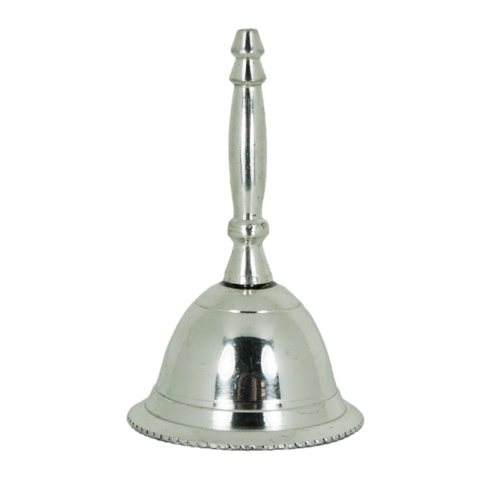 Altar Hand Bell, Silver 3 inch - 13 Moons