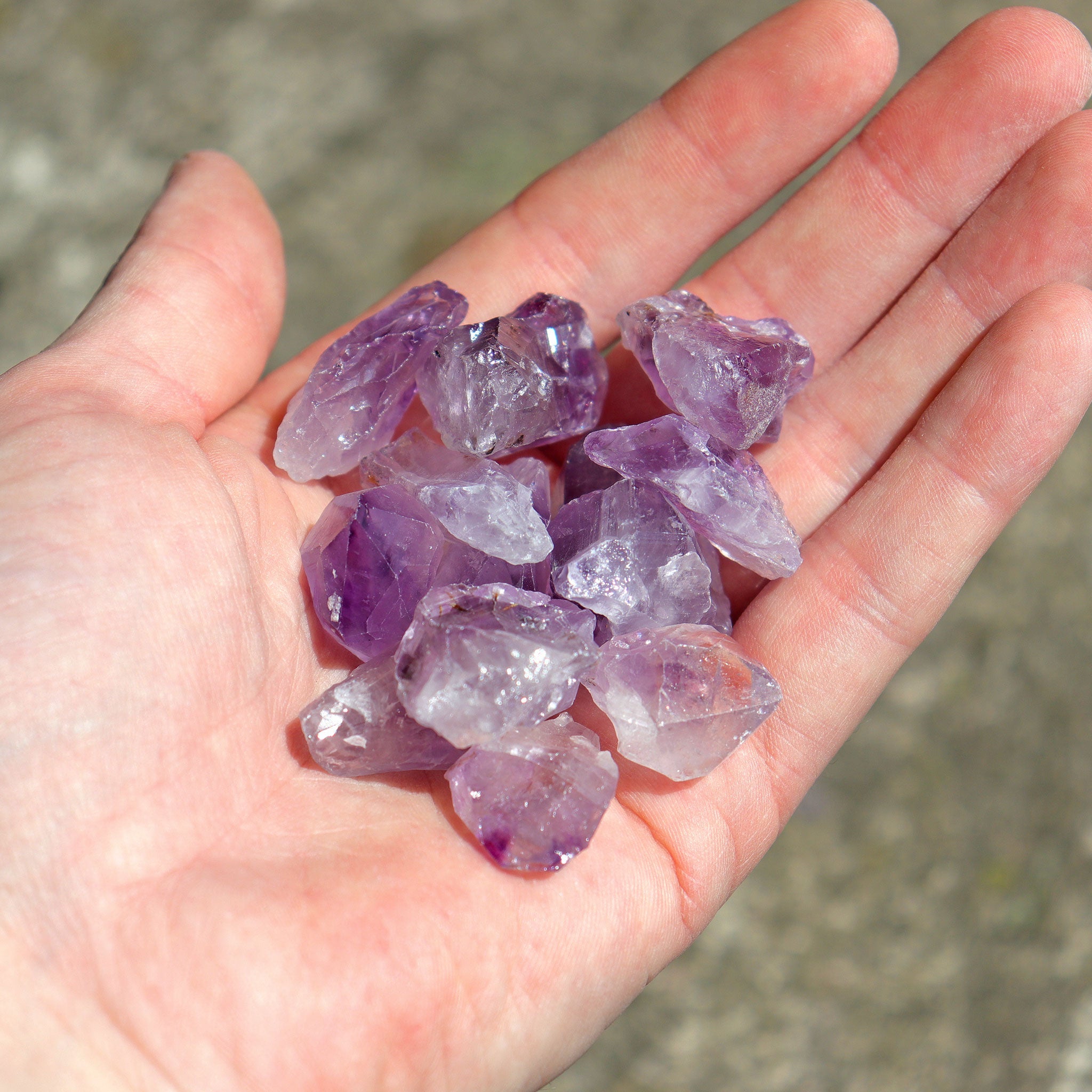 Amethyst Natural Point -Small - 13 Moons