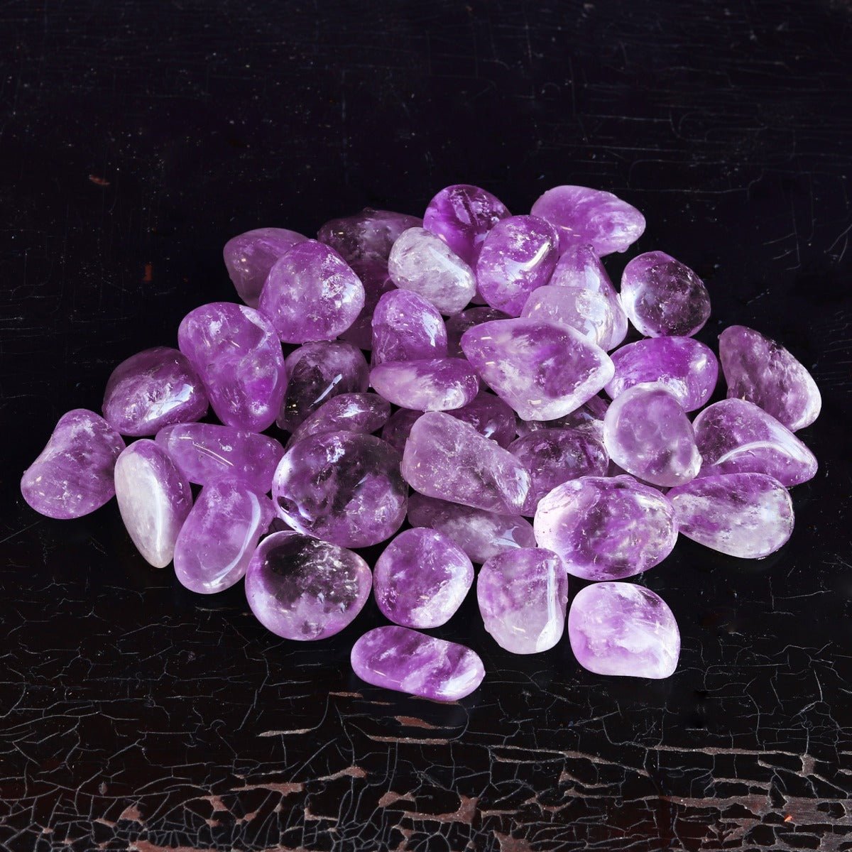 Amethyst Tumbled Stone - 13 Moons