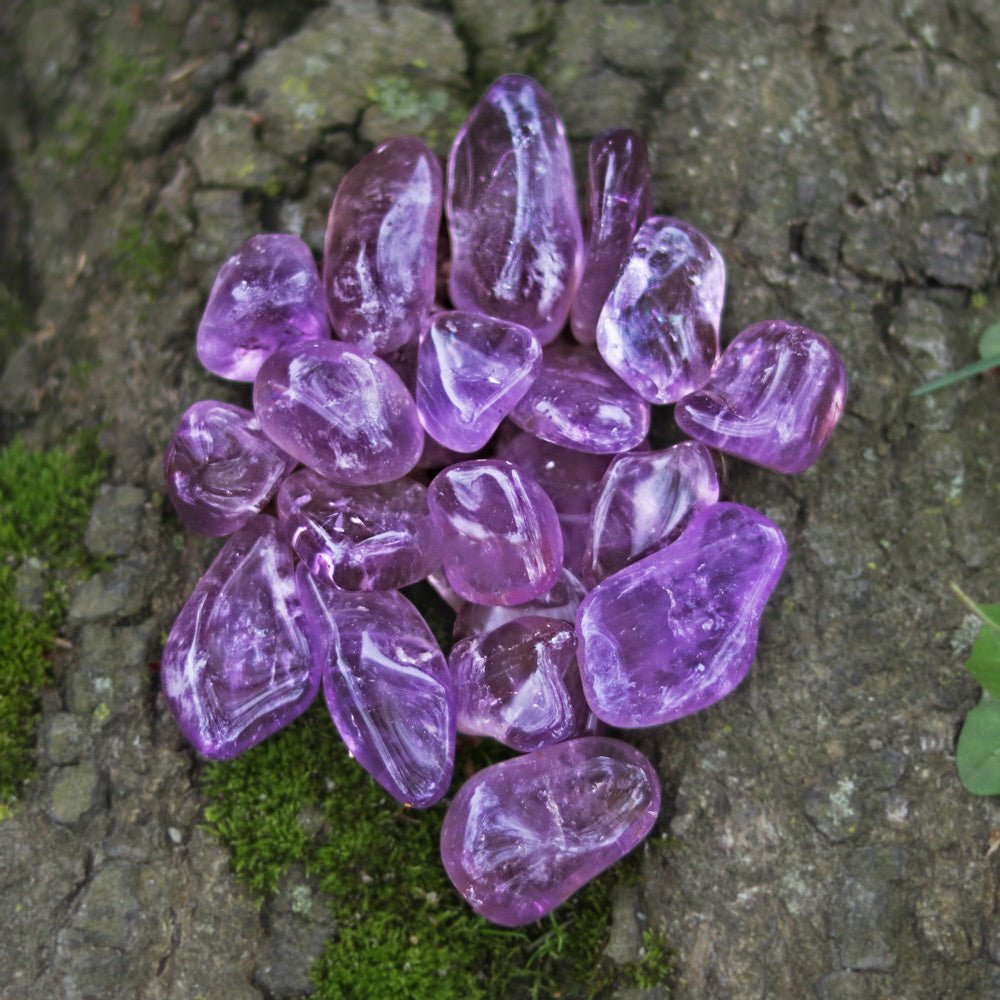 Amethyst Tumbled Stone - 13 Moons