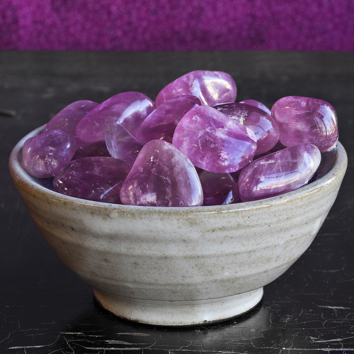 Amethyst Tumbled Stone - 13 Moons