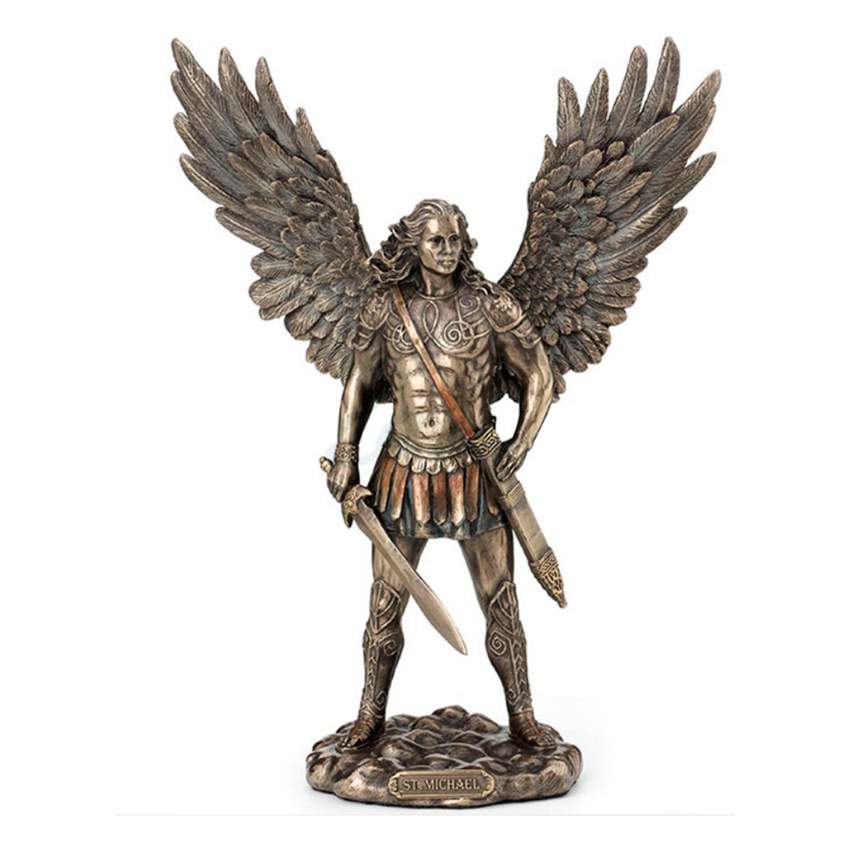 Archangel Michael with Sword Statue - 13 Moons