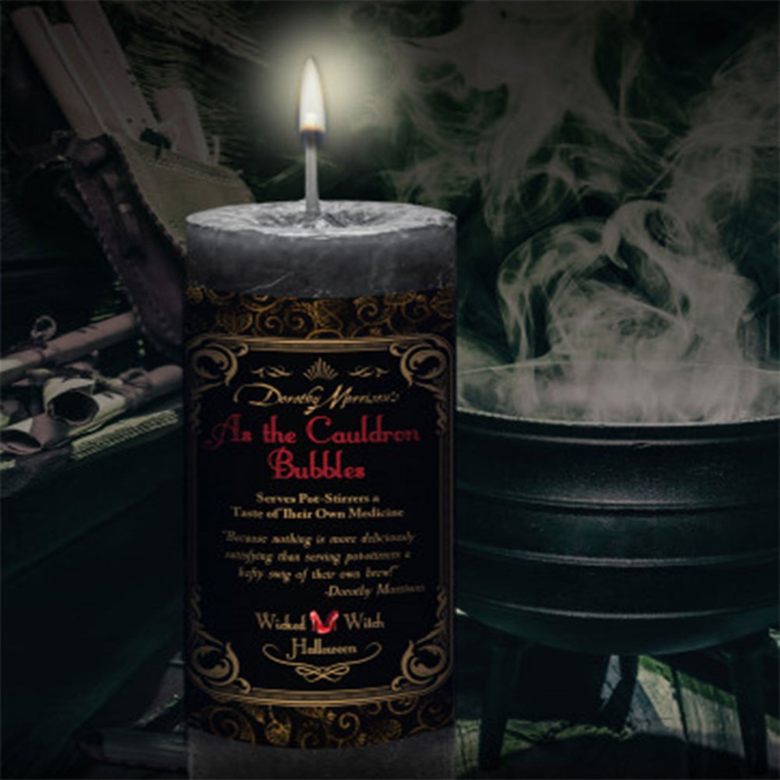 As the Cauldron Bubbles Candle - 13 Moons