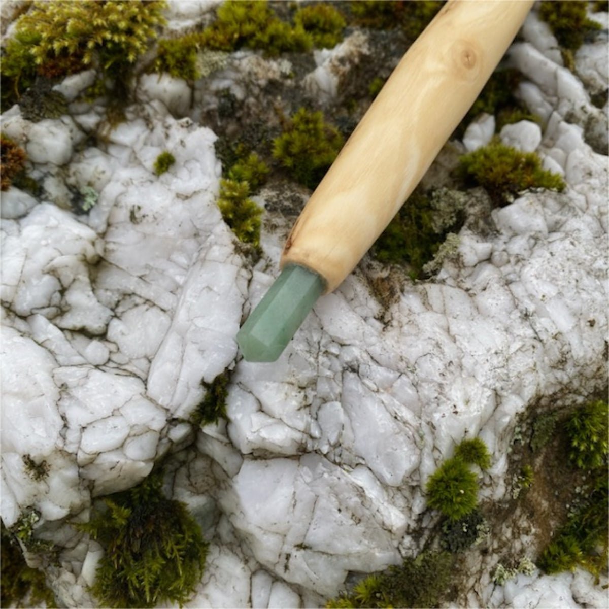 Ash Ritual Wand | Pagan Made Wood Altar Wand