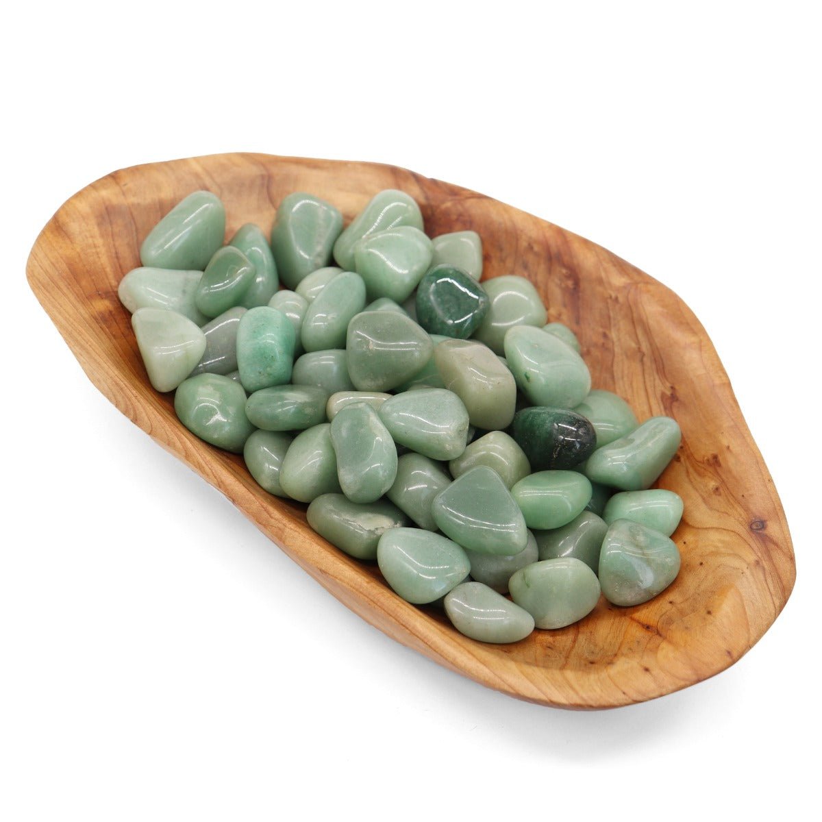 Aventurine, Green Tumbled Stone - 13 Moons