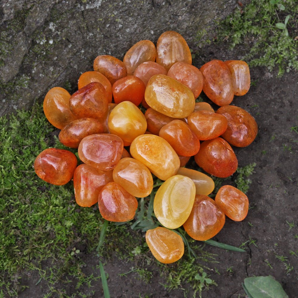 Aventurine, Yellow Tumbled Stone - 13 Moons