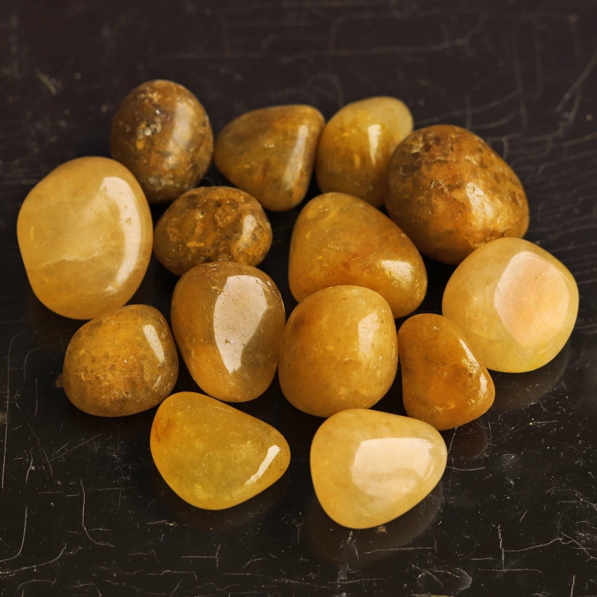 Aventurine, Yellow Tumbled Stone - 13 Moons