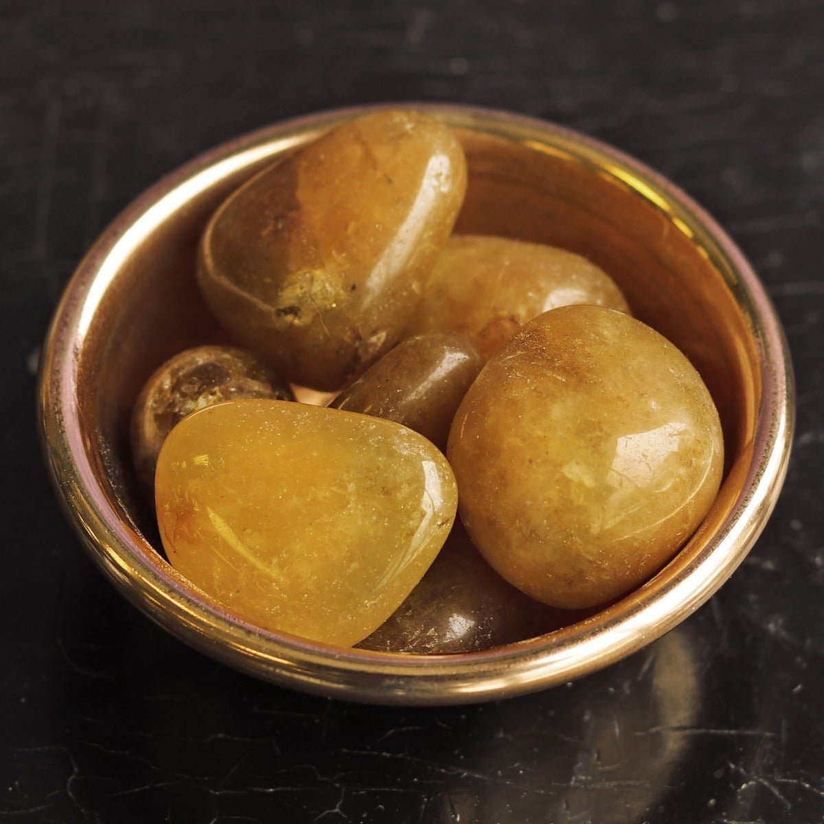 Aventurine, Yellow Tumbled Stone - 13 Moons