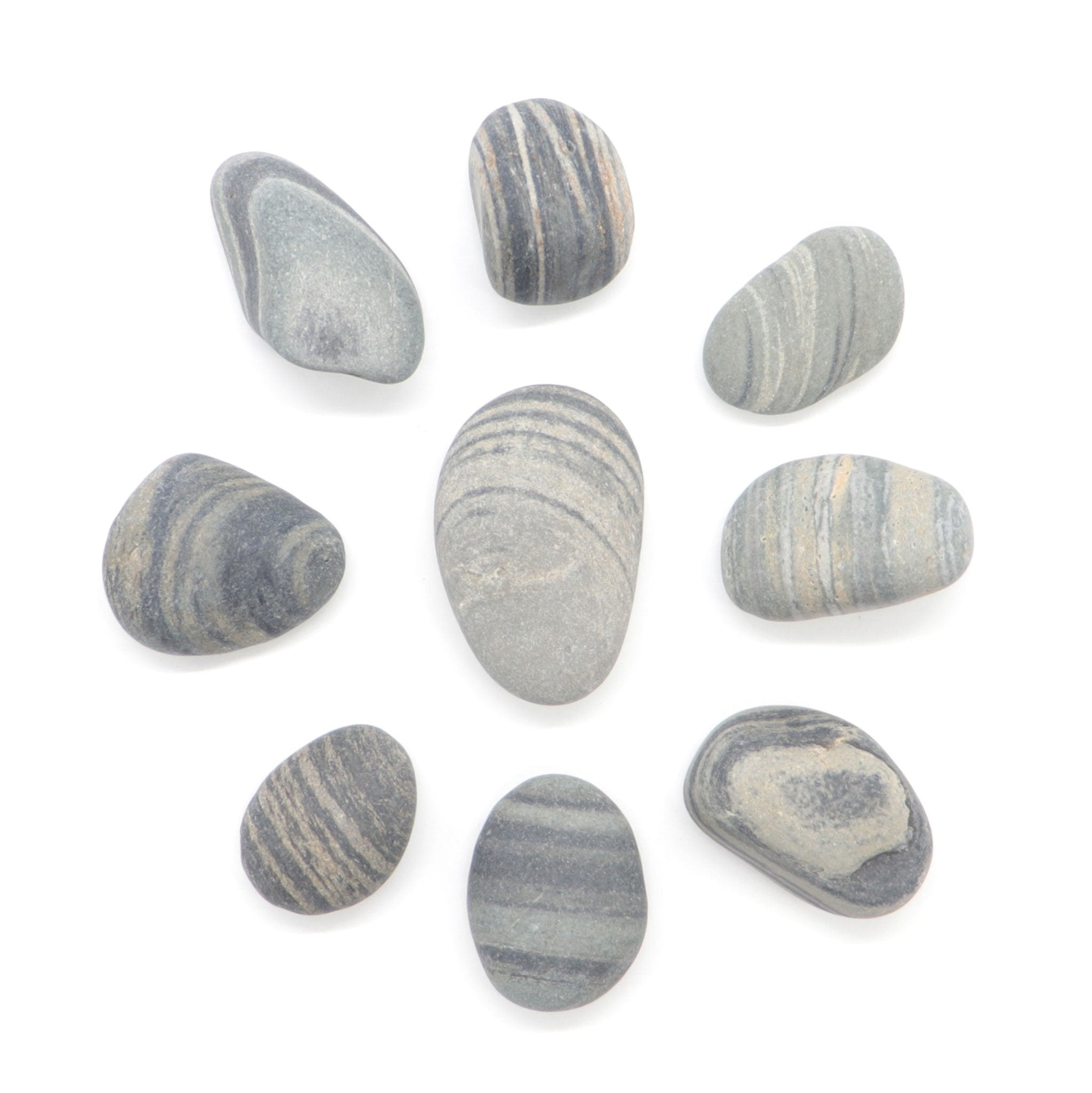 Banded Beach Luck Stone, 3 of - 13 Moons
