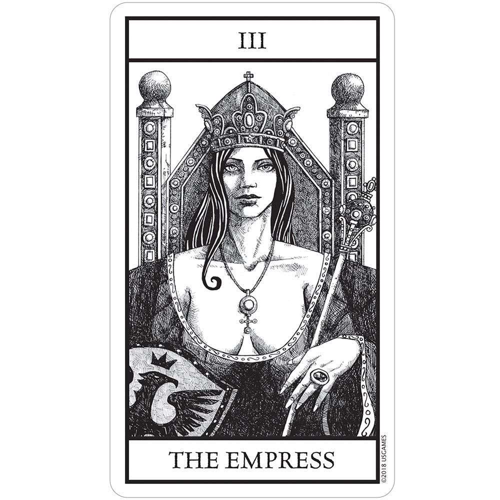 Bianco Nero Tarot Deck - 13 Moons