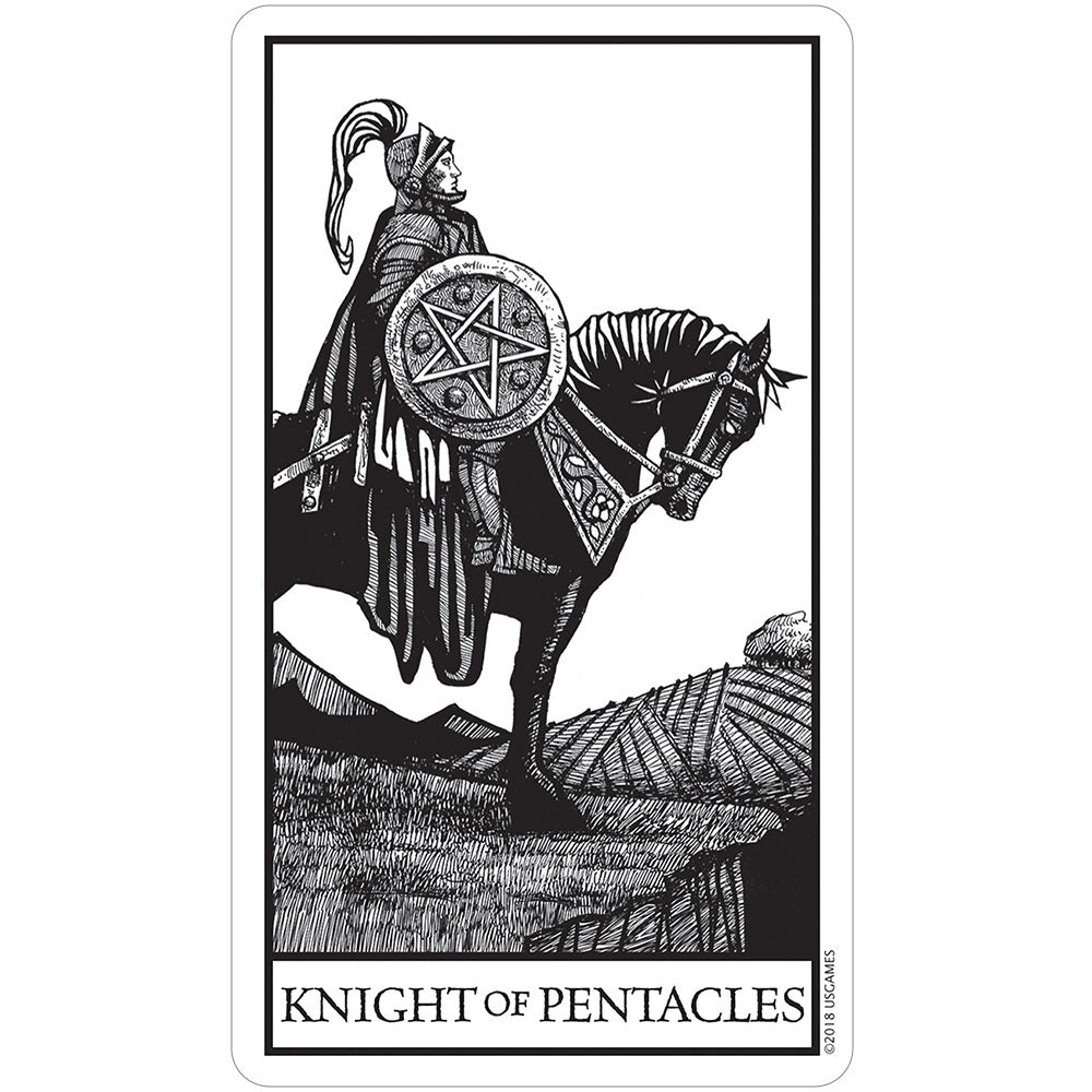 Bianco Nero Tarot Deck - 13 Moons