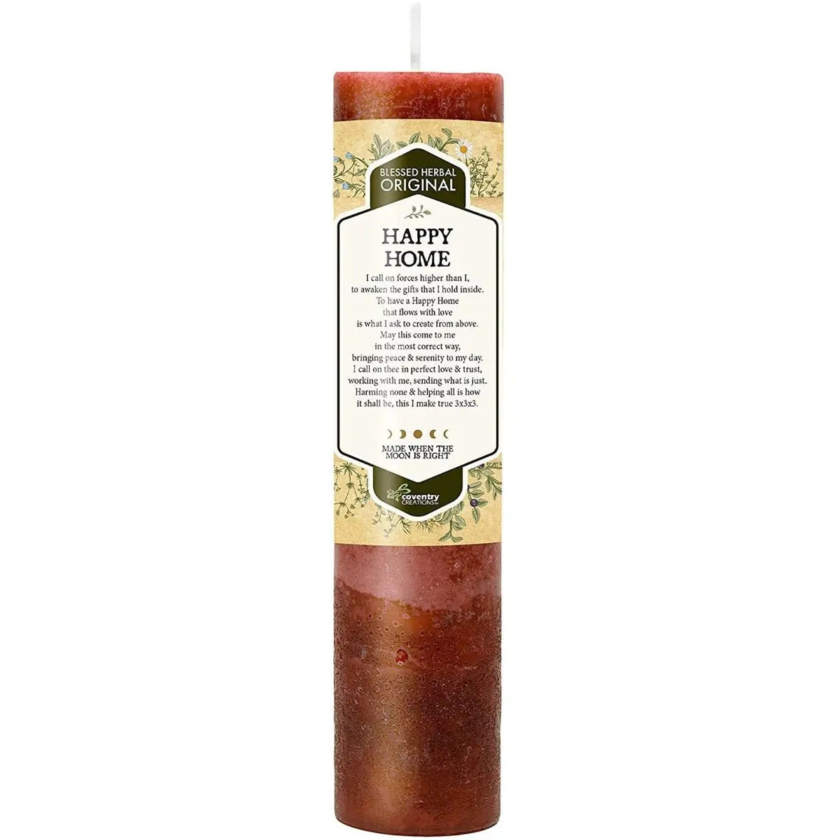 Blessed Herbal Happy Home Candle - 13 Moons