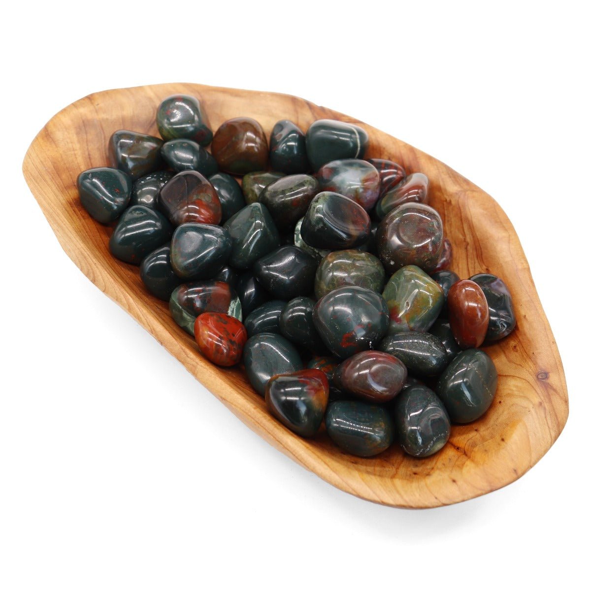 Bloodstone Tumbled Stone - 13 Moons