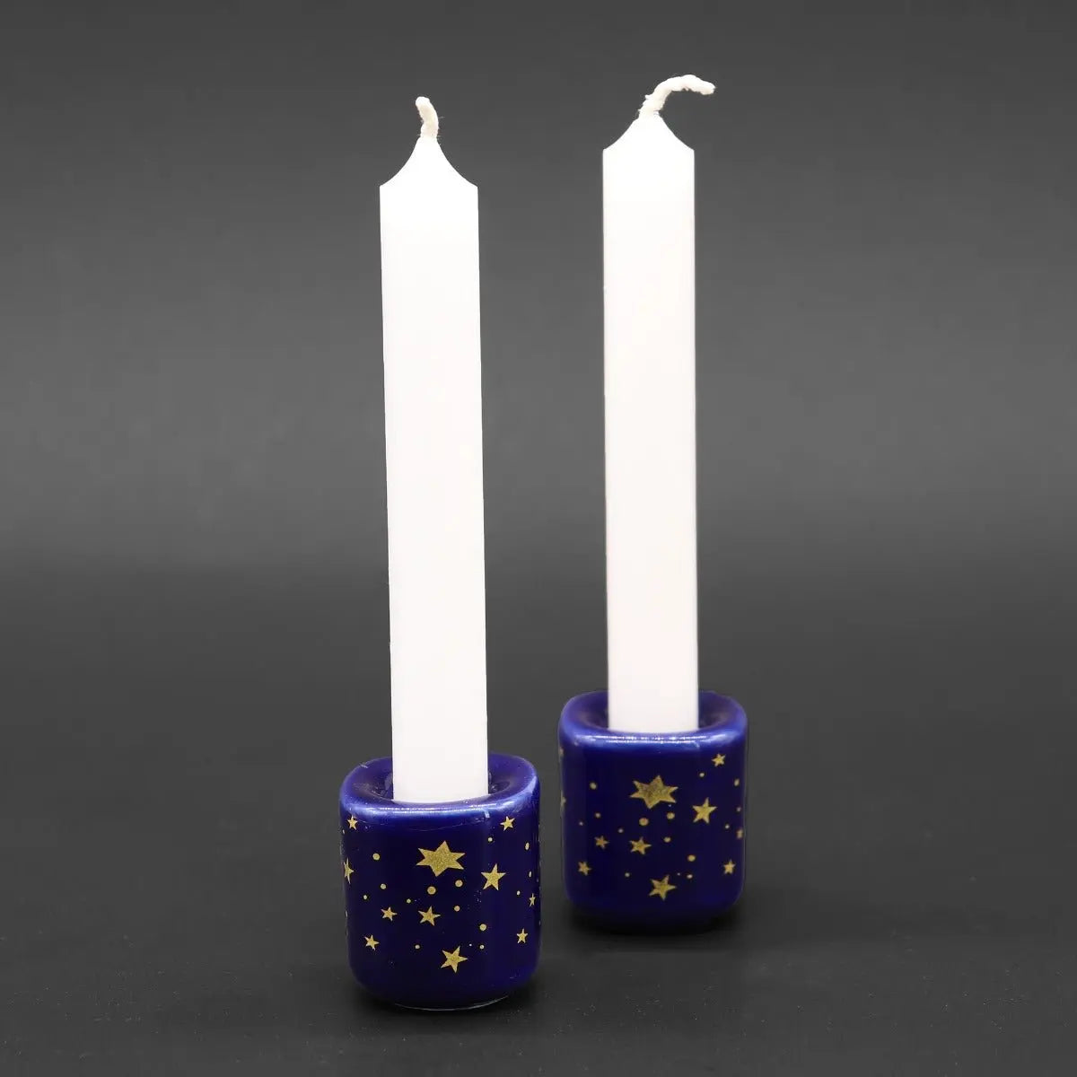Blue with Gold Stars Chime Holder - 13 Moons