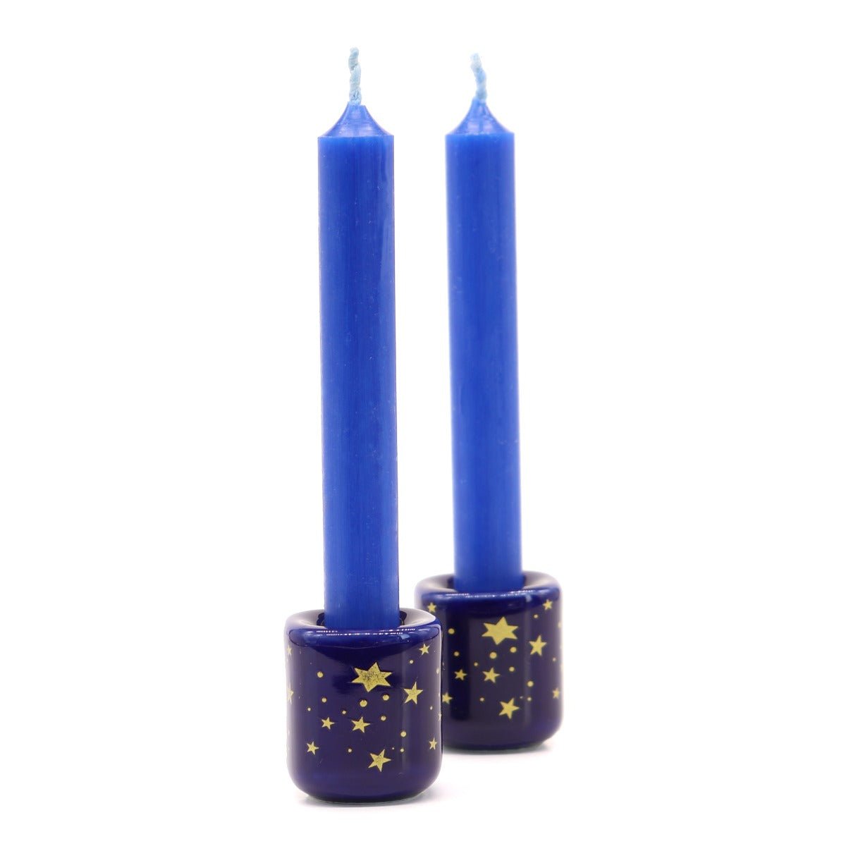 Blue with Gold Stars Chime Holder - 13 Moons