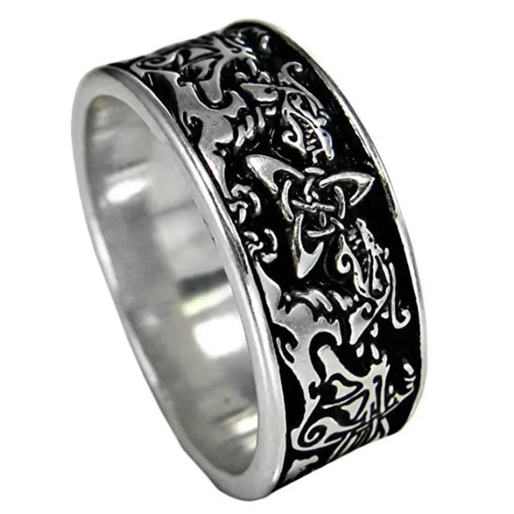 Celtic Dragon Ring - 13 Moons