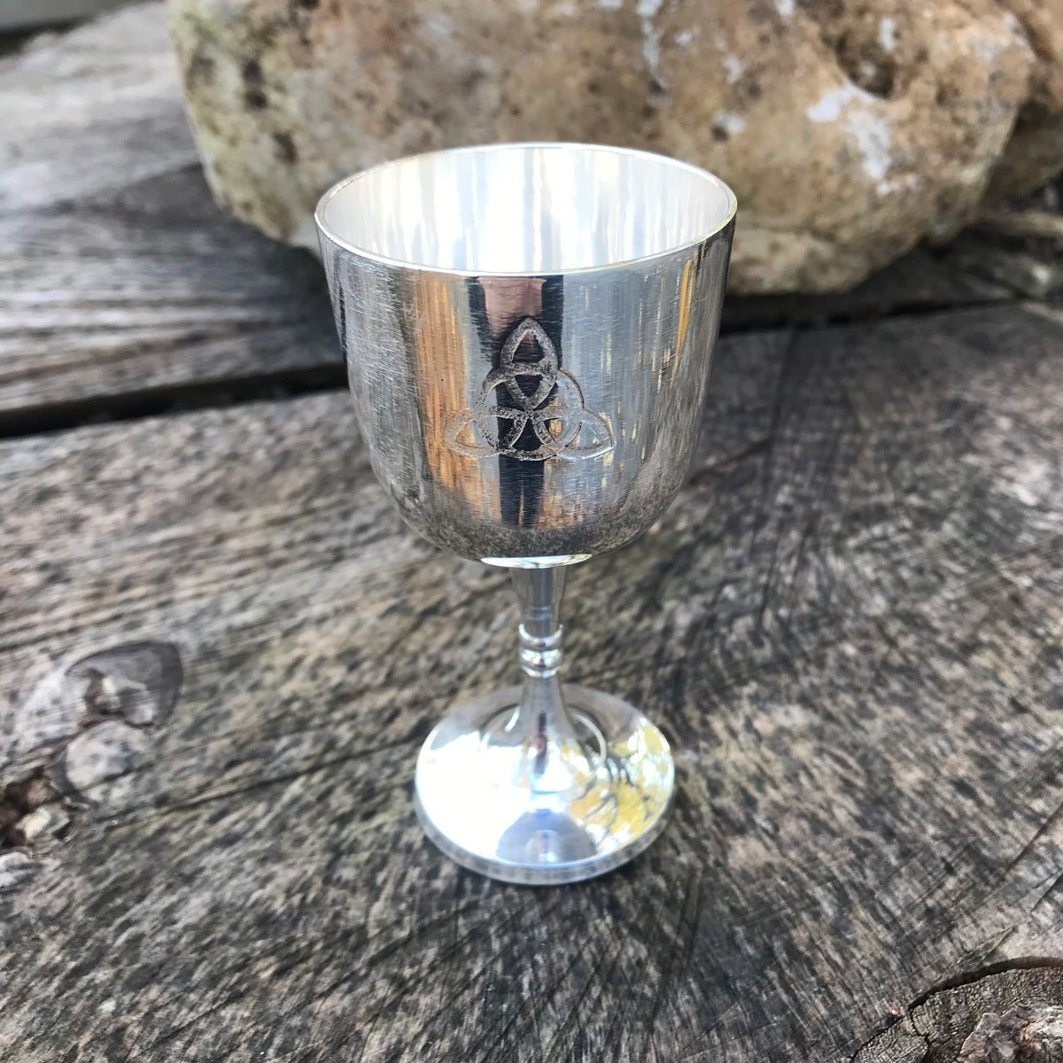 Celtic Triquetra Altar Chalice - 13 Moons