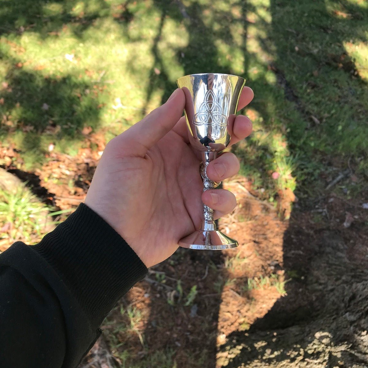 Celtic Triquetra Ritual Chalice - 13 Moons