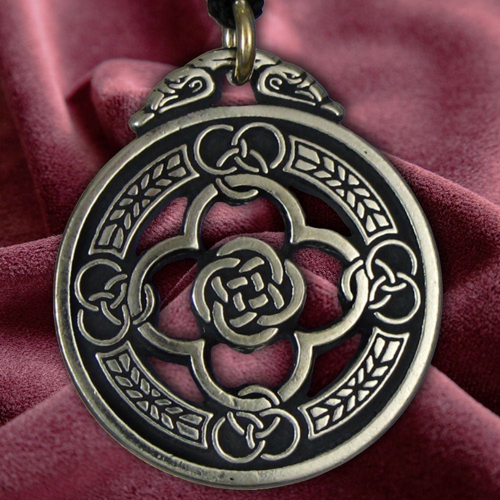 Celtic Warriors Shield Pendant - 13 Moons