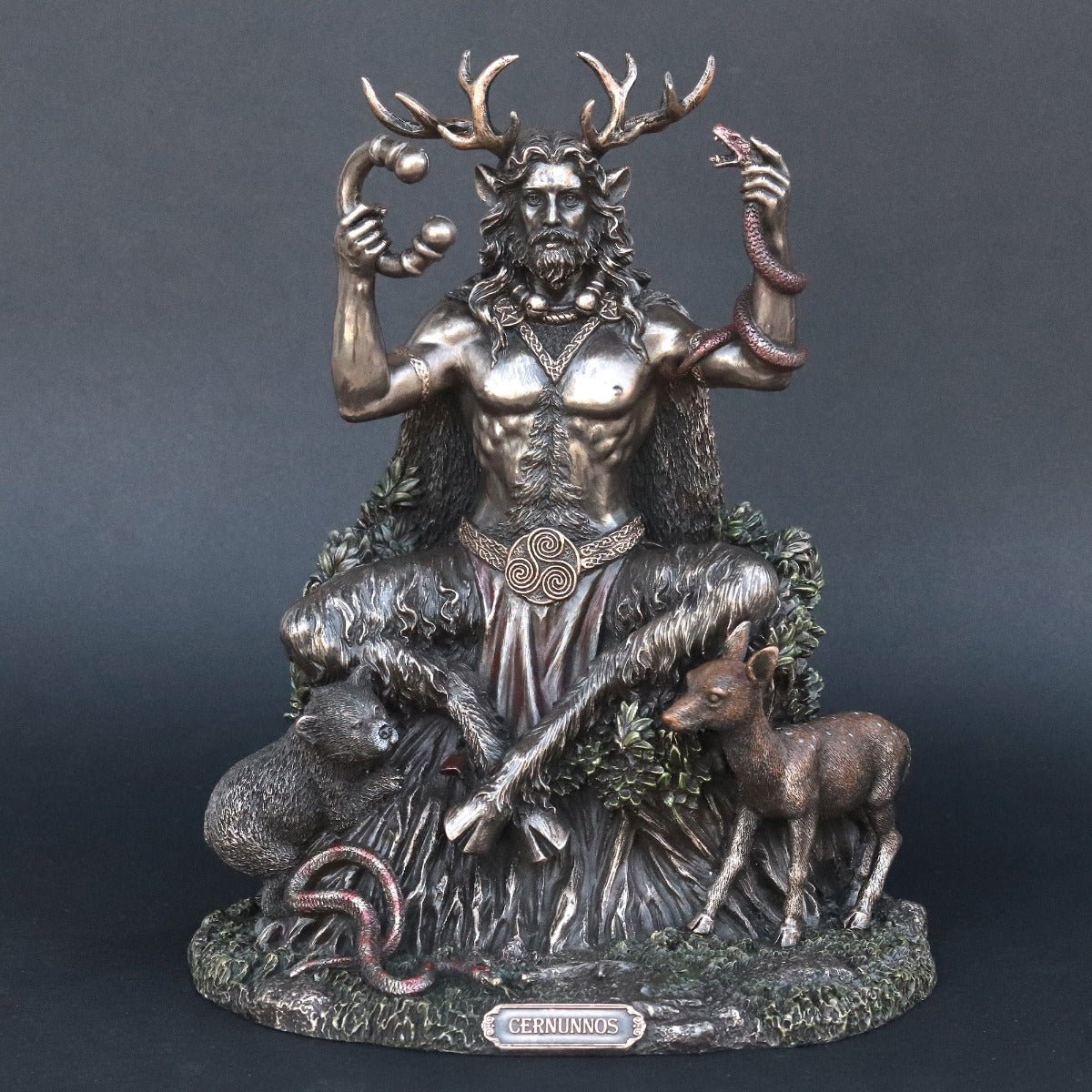 Cernunnos Celtic God Statue - 13 Moons