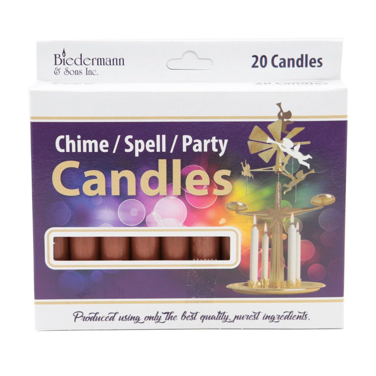 Chime Candle Brown Box - 13 Moons