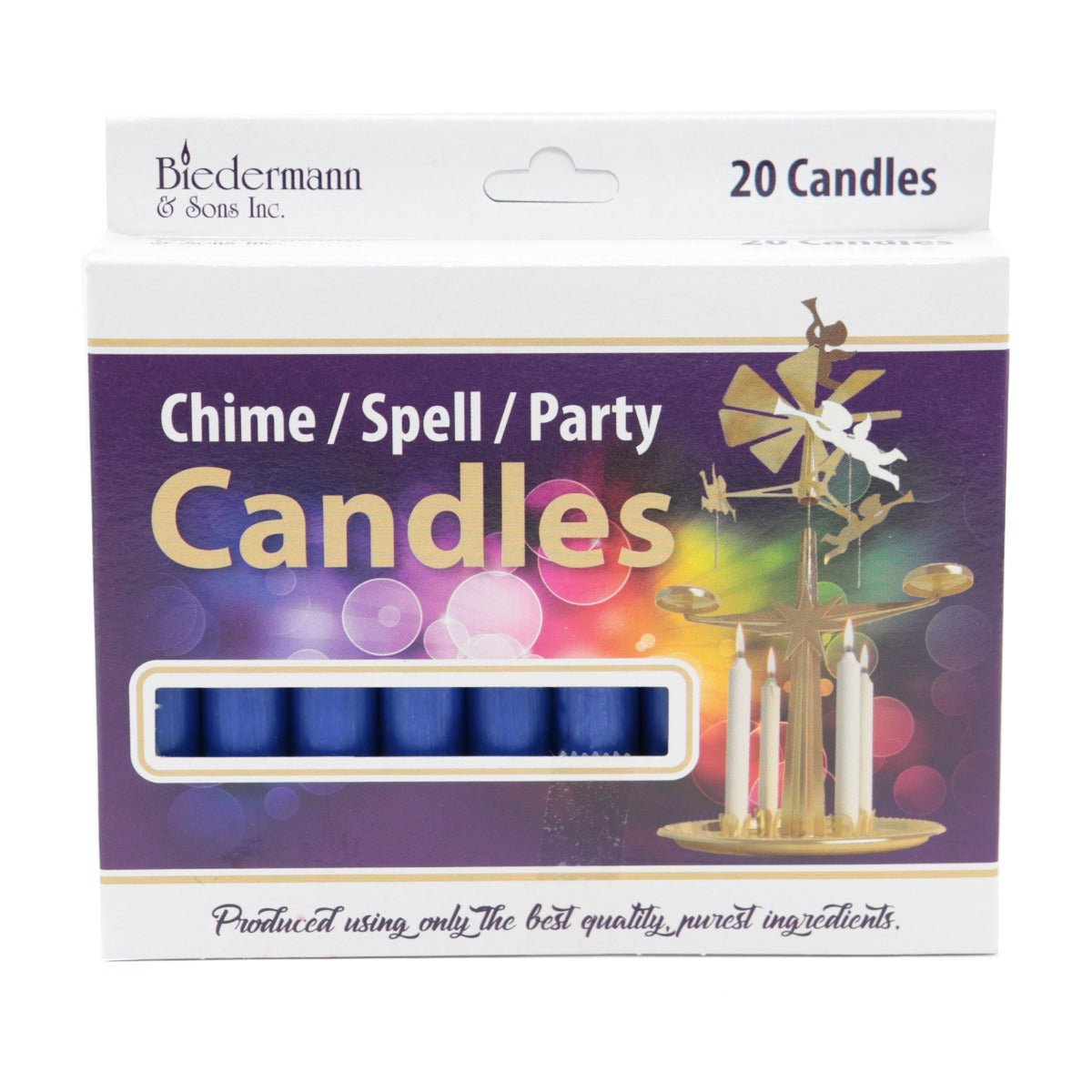 Chime Candle Dark Blue Single - 13 Moons