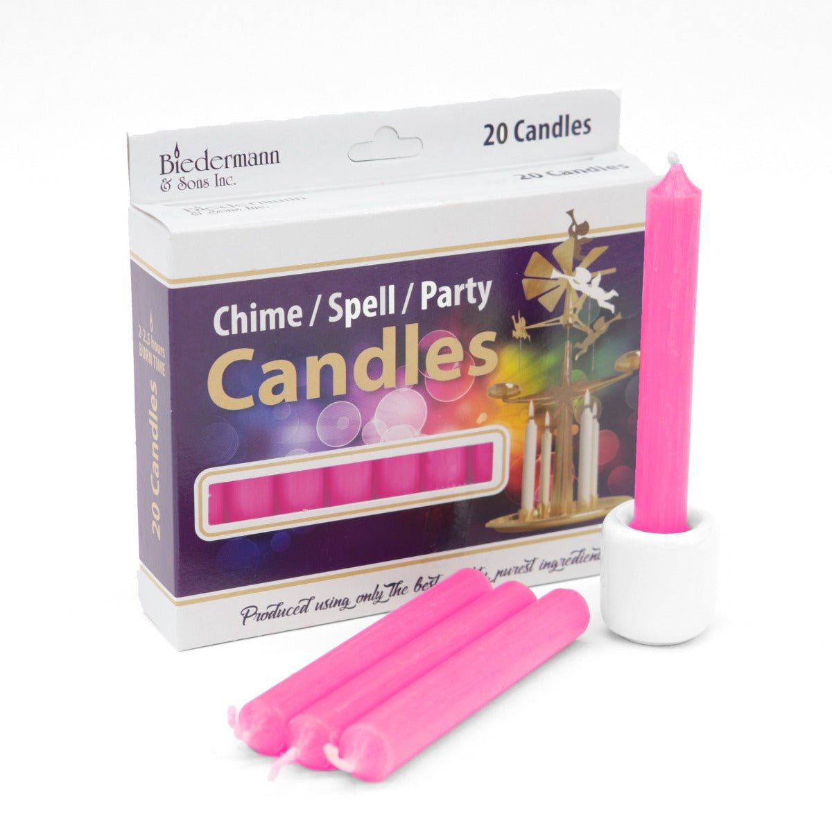 Chime Candle Pink Box - 13 Moons