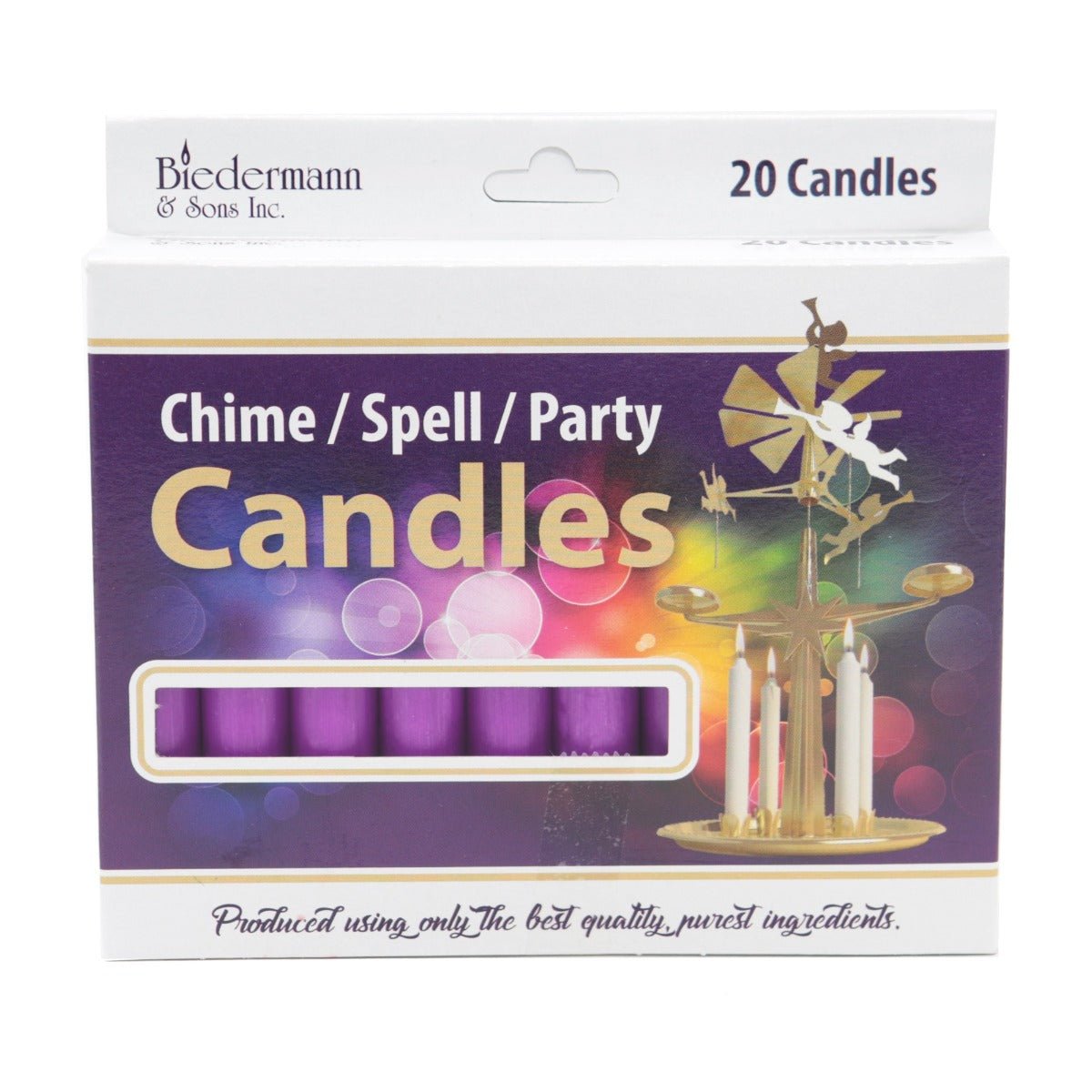Chime Candle Purple Box - 13 Moons