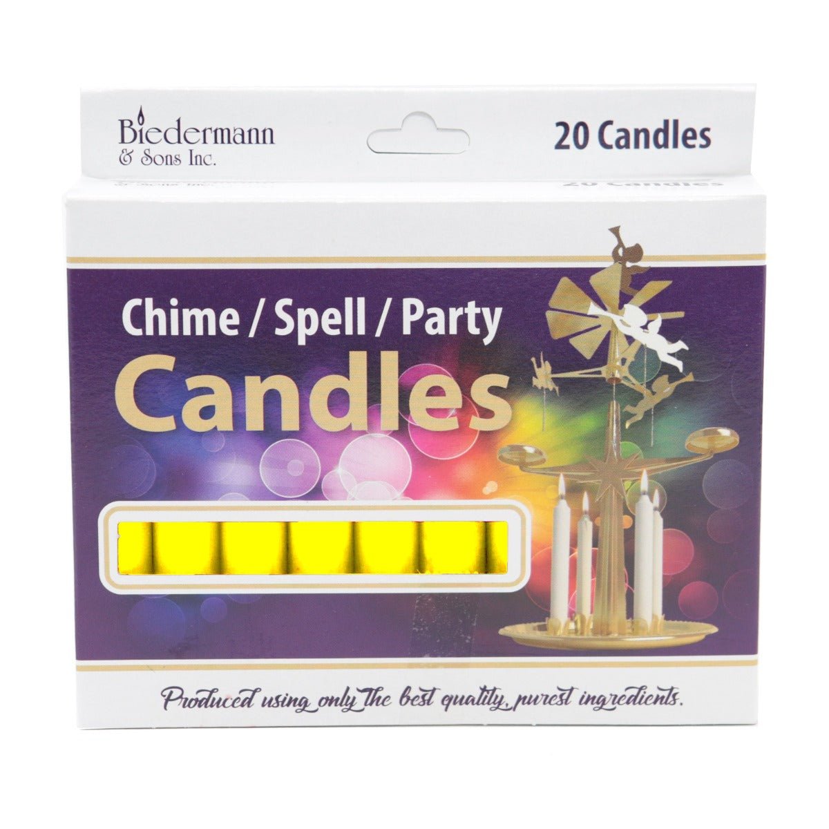 Chime Candle Yellow Box - 13 Moons