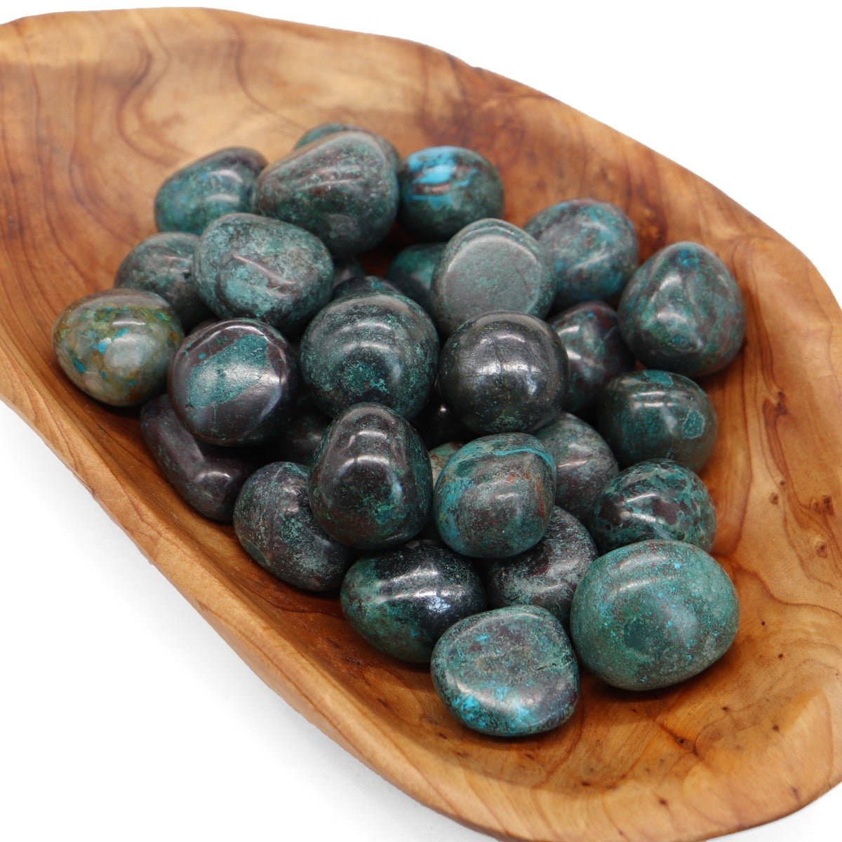 Chrysocolla Tumbled Stone - 13 Moons