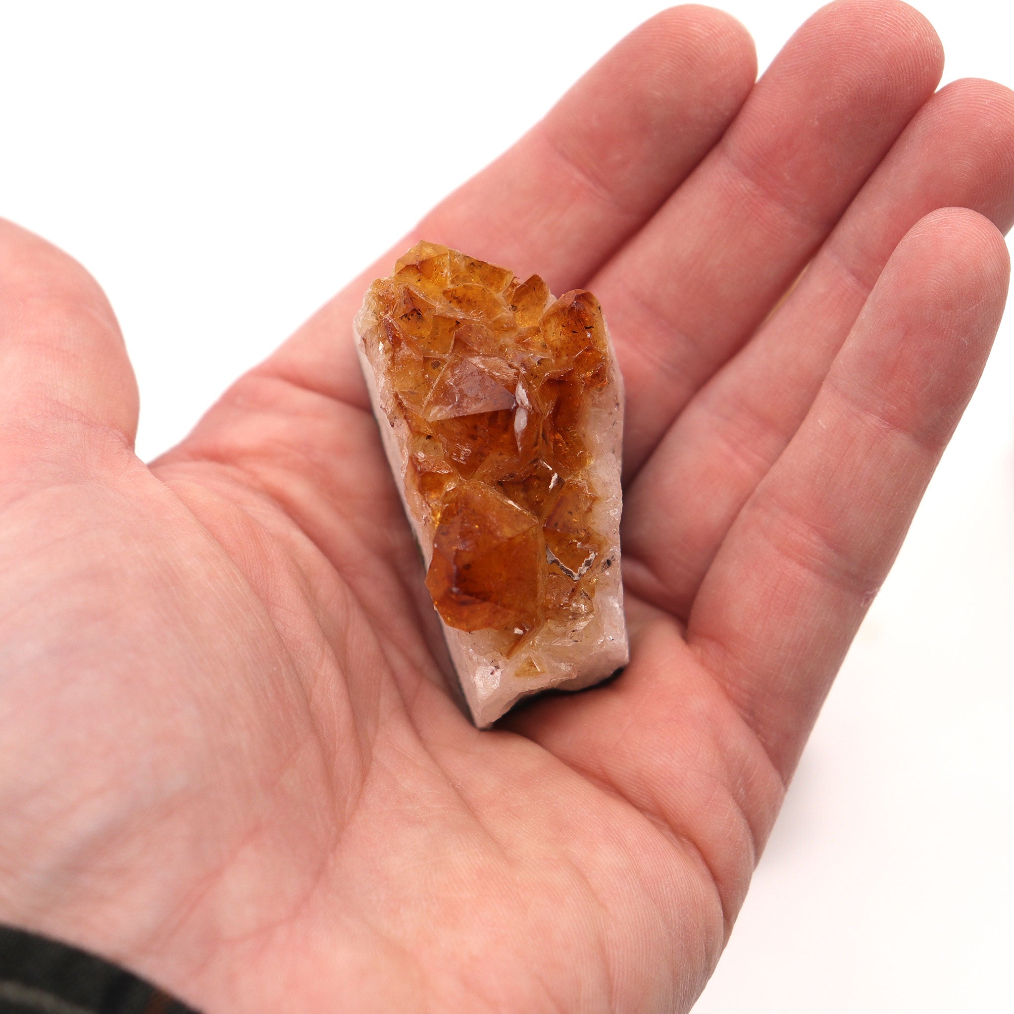 Citrine Cluster Small - 13 Moons