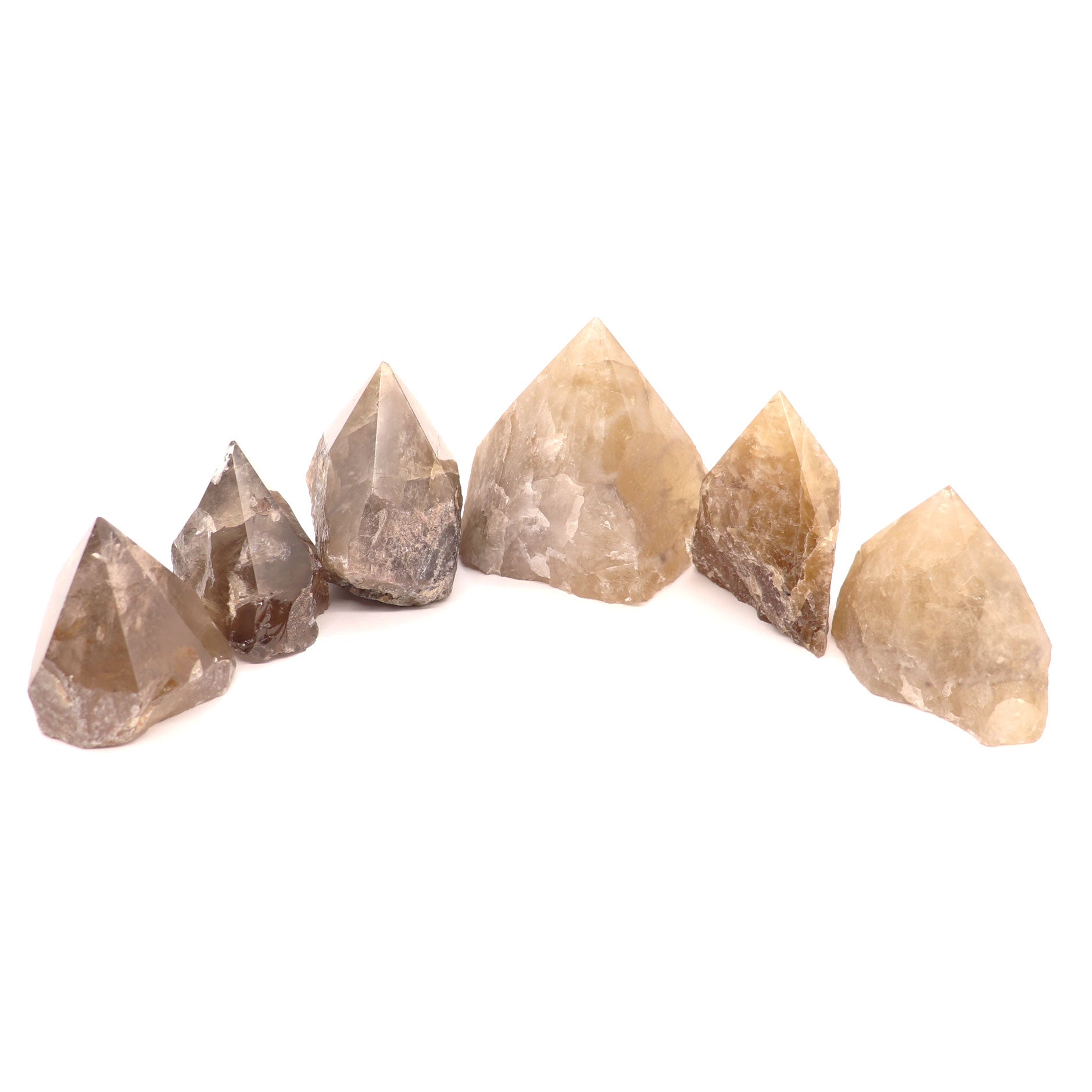 Citrine Natural Point - Large - 13 Moons