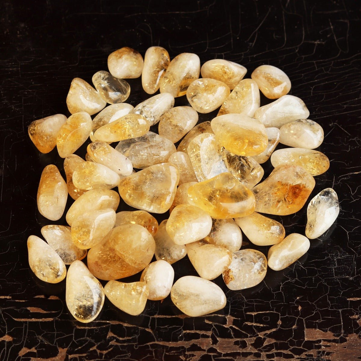 Citrine Tumbled Stone - 13 Moons
