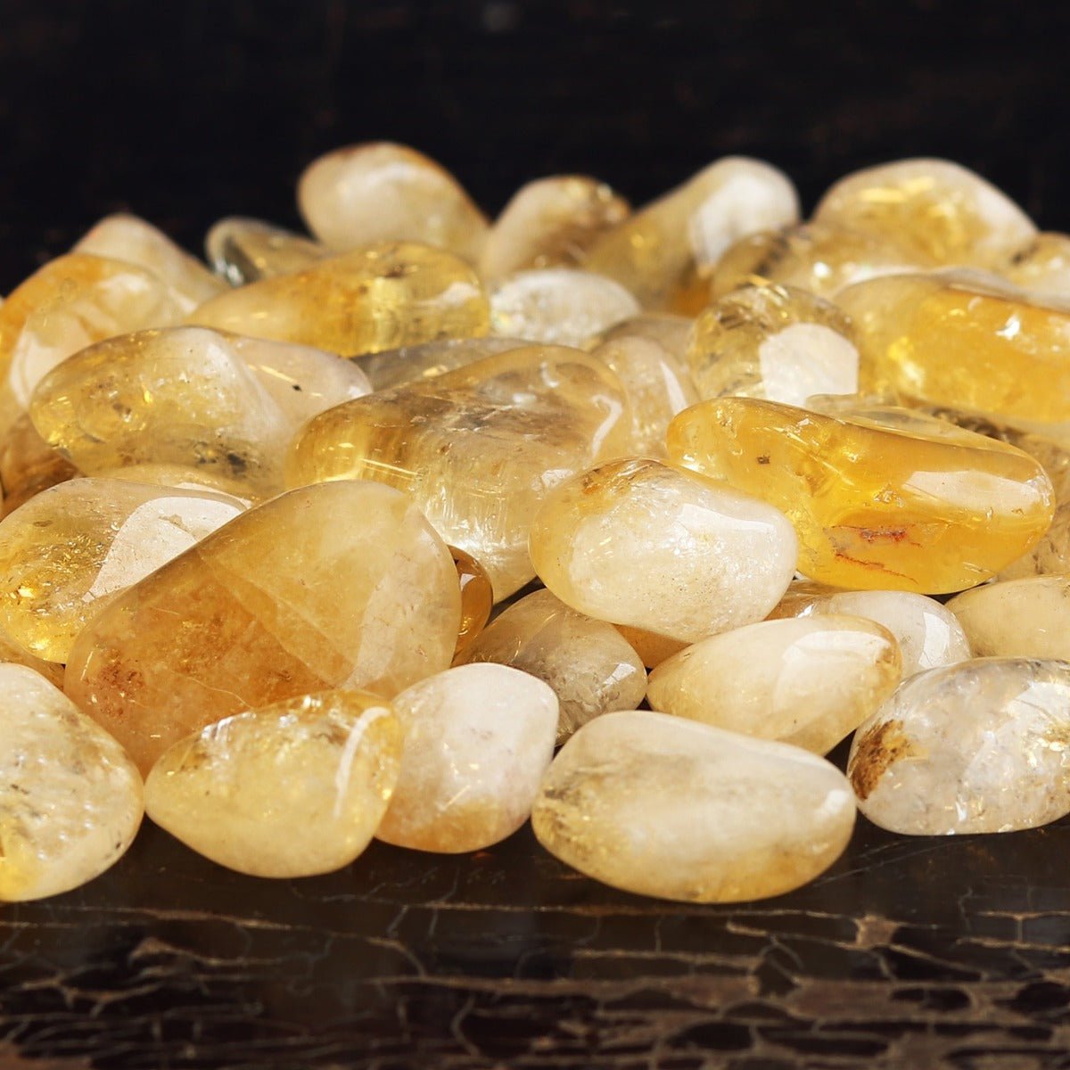 Citrine Tumbled Stone - 13 Moons