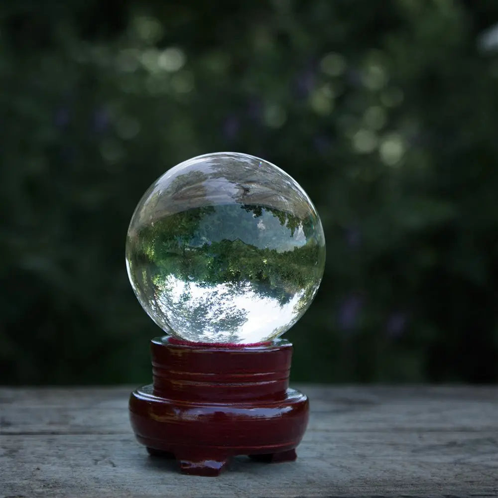 Clear Crystal Ball 2.36 inch - 13 Moons