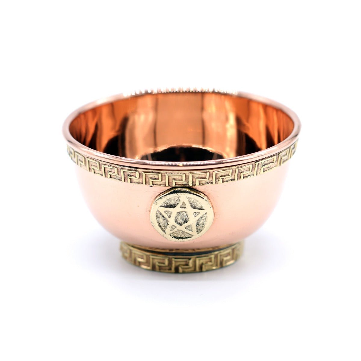 Copper Pentacle Offering Bowl - 13 Moons