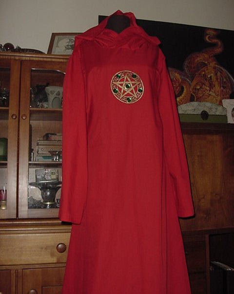 Cotton Robe with Hood - 13 Moons