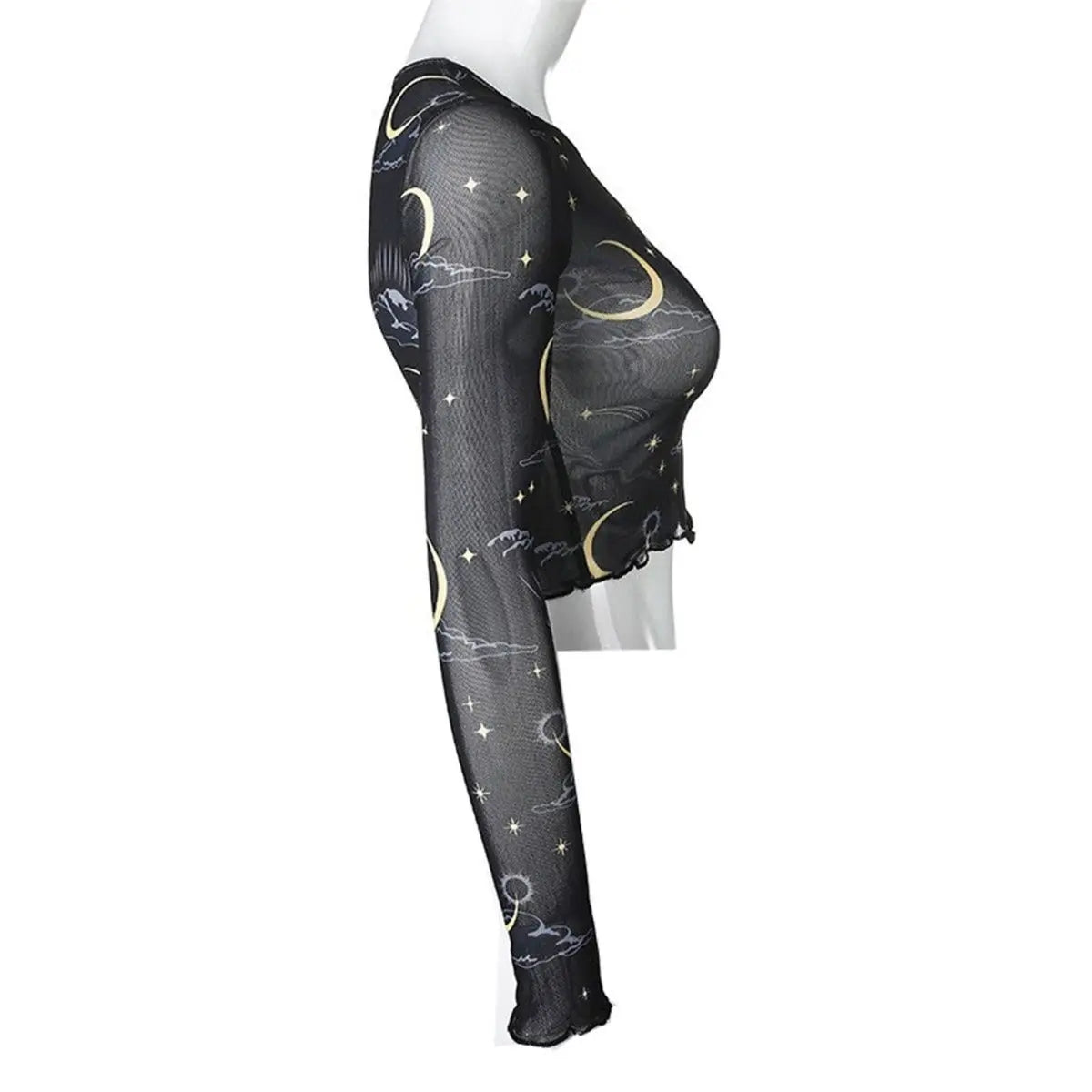 Crescent Moon Crop Top - 13 Moons