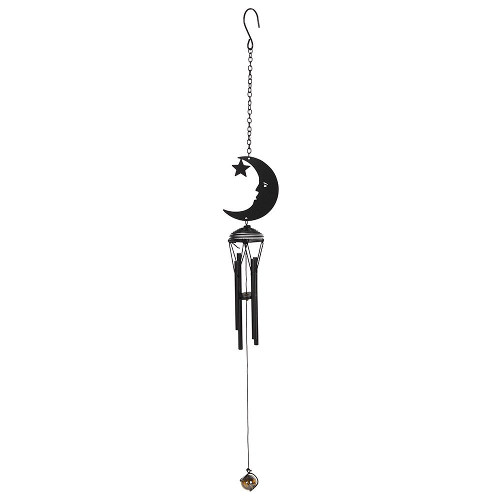 Crescent Moon Wind Chime - 13 Moons
