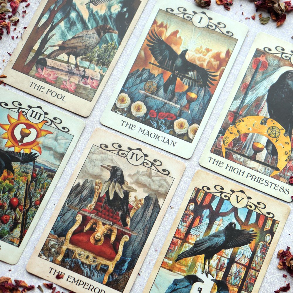 Crow Tarot - 13 Moons
