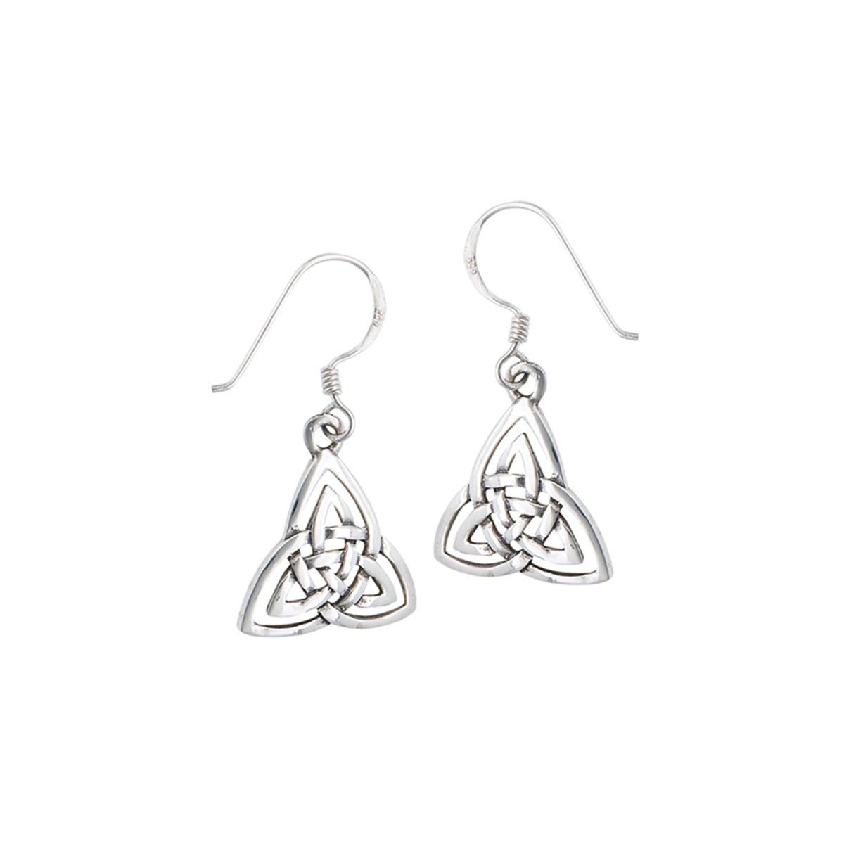 Double Triquetra Earrings - 13 Moons